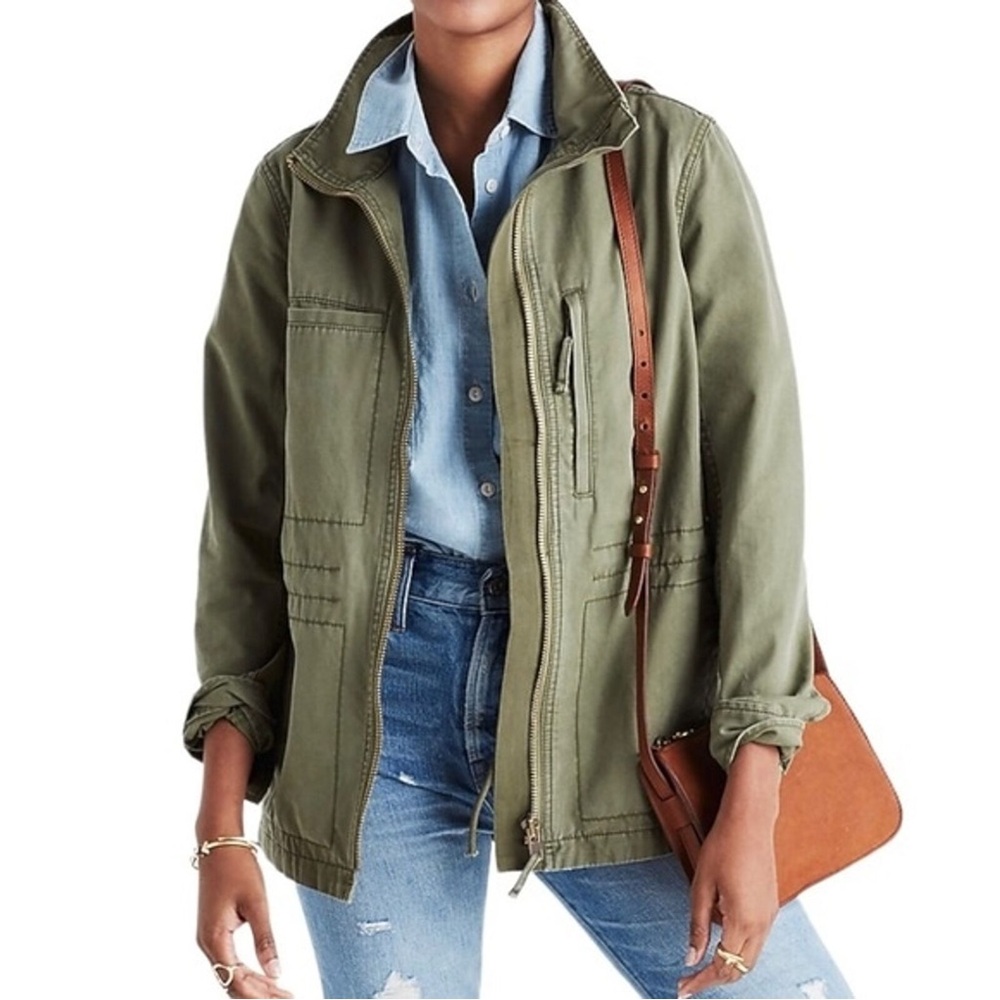 Madewell Fleet Jacket, Military Green